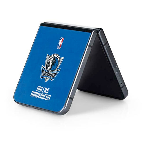 NBA Dallas Mavericks Distressed Galaxy Z Flip5 5G Skin